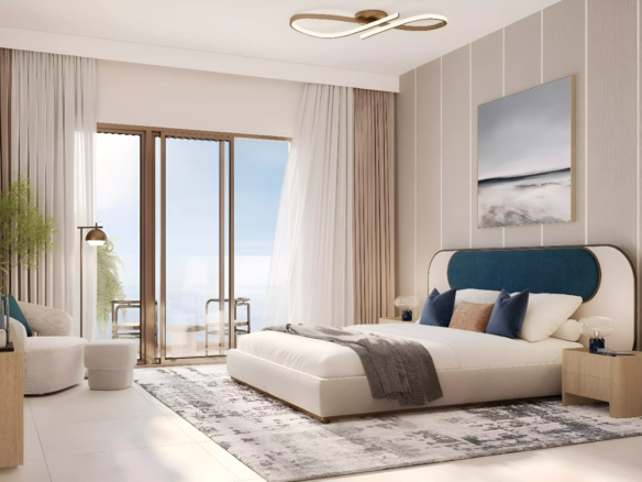 Gem Residences Maryam Island apartments with waterfront and beach views