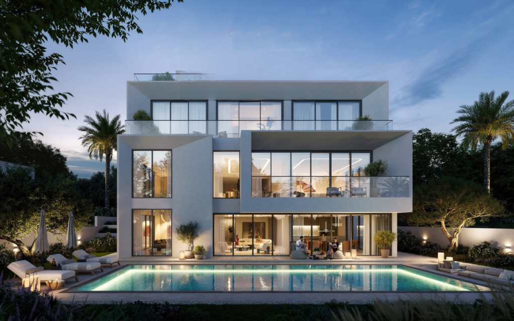 Luxury waterfront villas for sale in Dubai – Palace Villas Ostra by Emaar with breathtaking views and resort-style living.