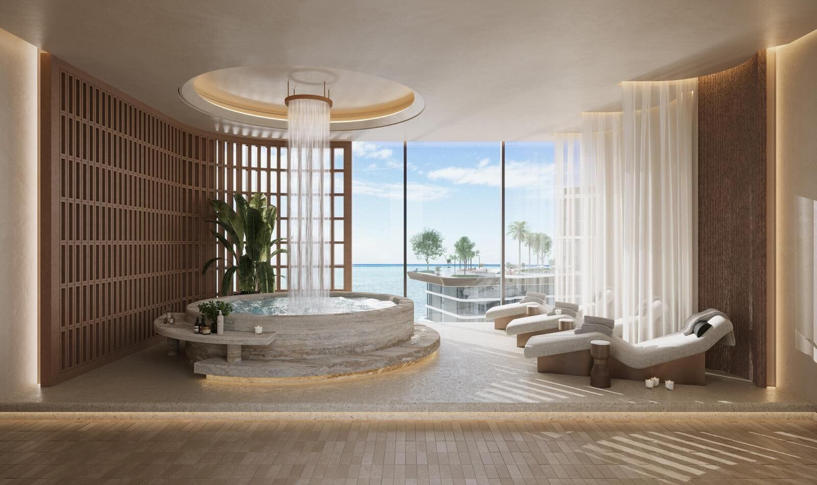 Luxury waterfront apartment at Costa Mare Tower III with breathtaking sea views and premium amenities