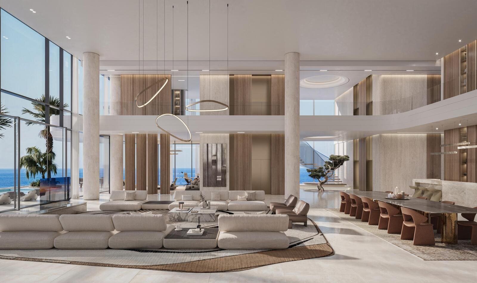 Luxury waterfront apartment at Costa Mare Tower III with breathtaking sea views and premium amenities