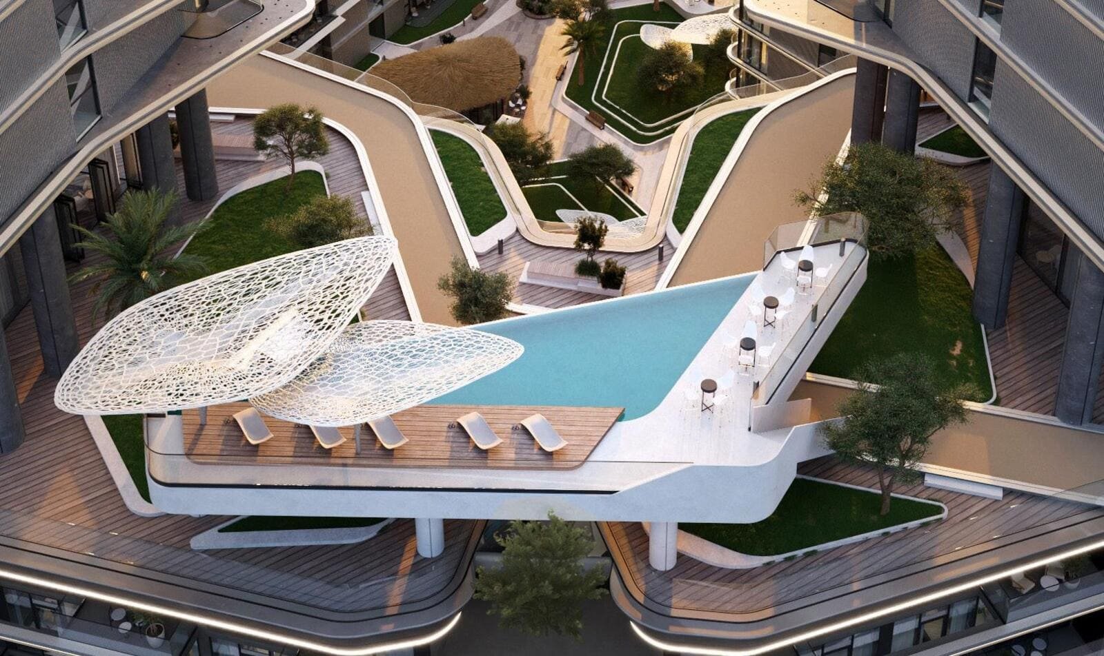Luxury waterfront apartment at Costa Mare Tower III with breathtaking sea views and premium amenities