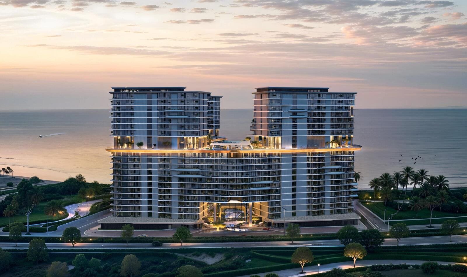 Luxury waterfront apartment at Costa Mare Tower III with breathtaking sea views and premium amenities