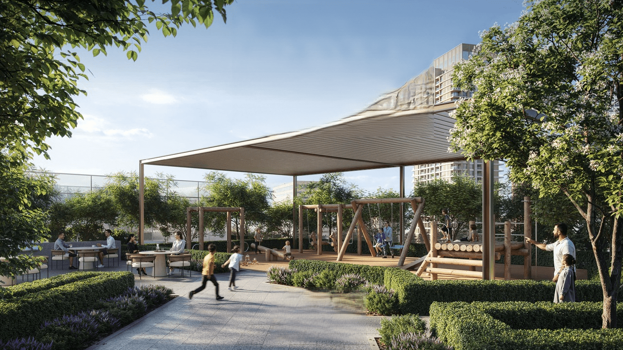 Albero DCH waterfront residences in Dubai Creek Harbour with modern design and Ras Al Khor views