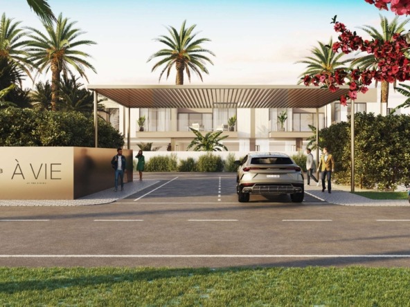 Elie Saab VIE townhouse exterior view in MBR City Dubai