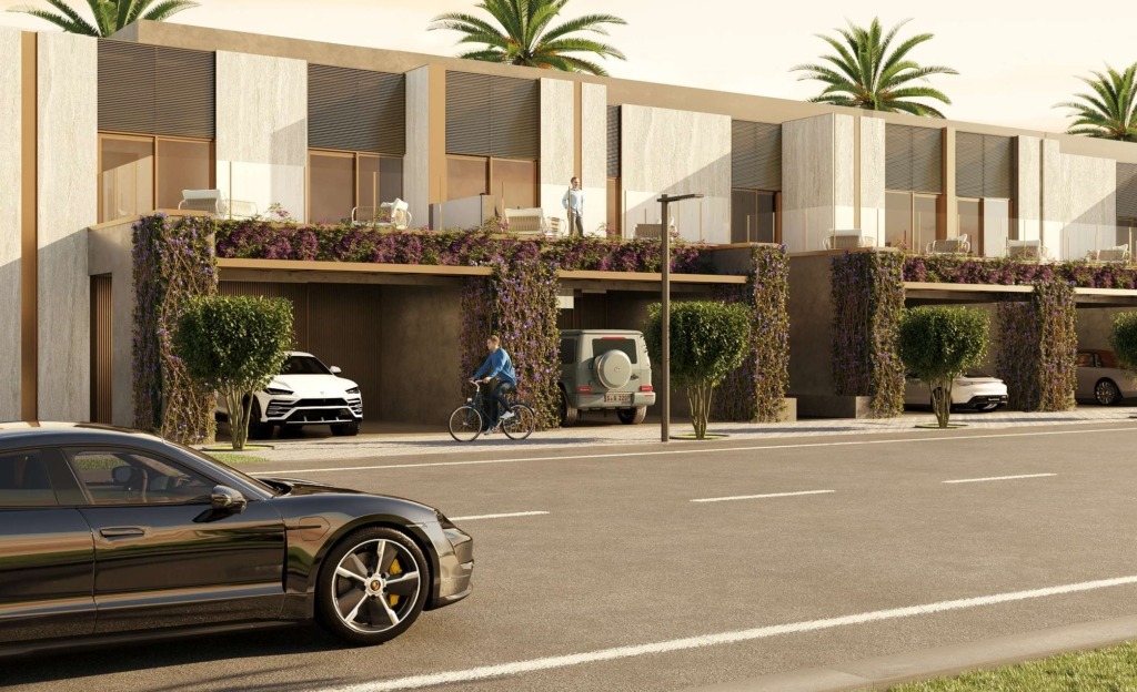 Spacious 4-bedroom townhouse layout in MBR City