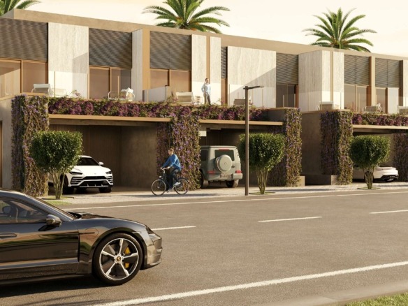 Spacious 4-bedroom townhouse layout in MBR City