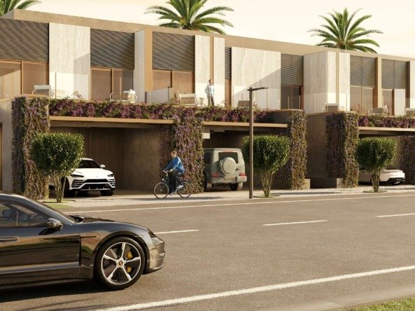 Spacious 4-bedroom townhouse layout in MBR City