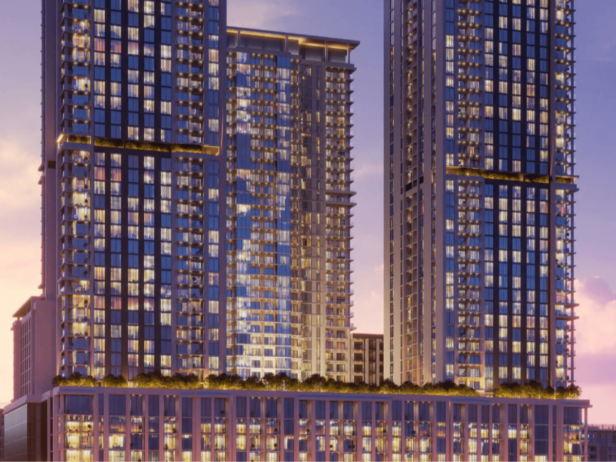 Crest Grande apartment for sale in Sobha Hartland with lagoon view and premium interiors