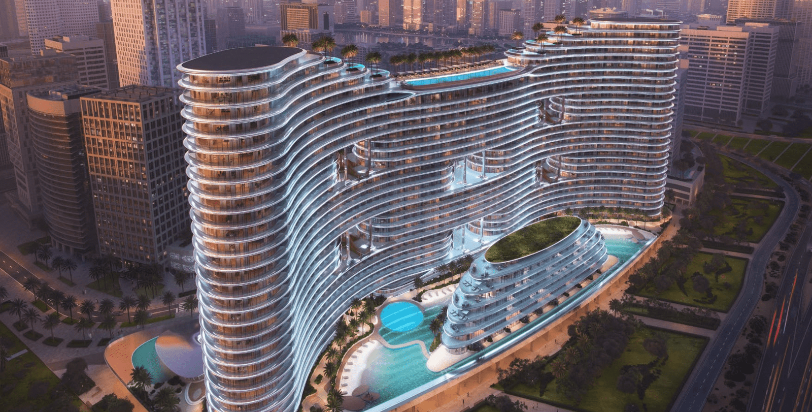 Aquarise by Binghatti – Luxury apartments in Business Bay with modern amenities and stunning city view
