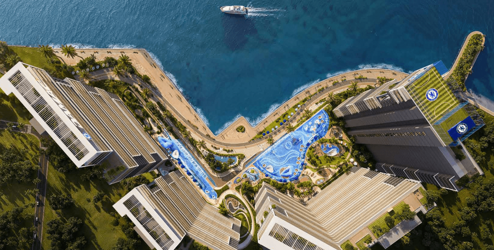 Chelsea Residences by DAMAC – luxury waterfront towers in Dubai Maritime City