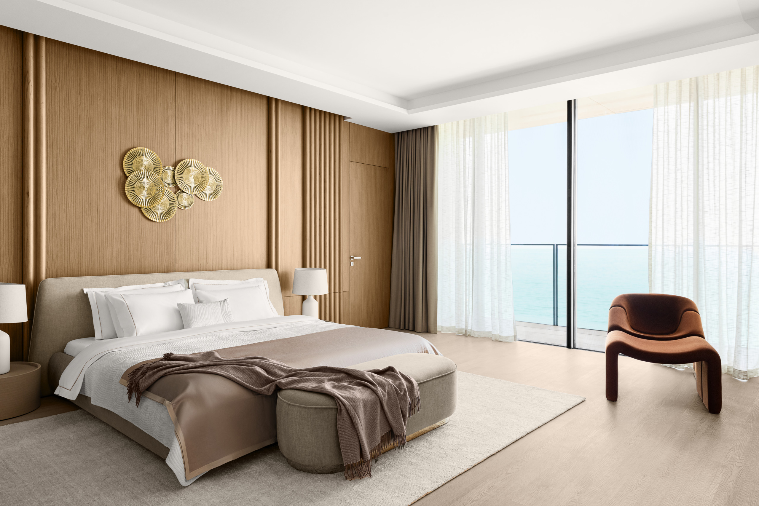 3 Bedroom Apartment Royal Atlantis Palm View Sea View Luxury Interior