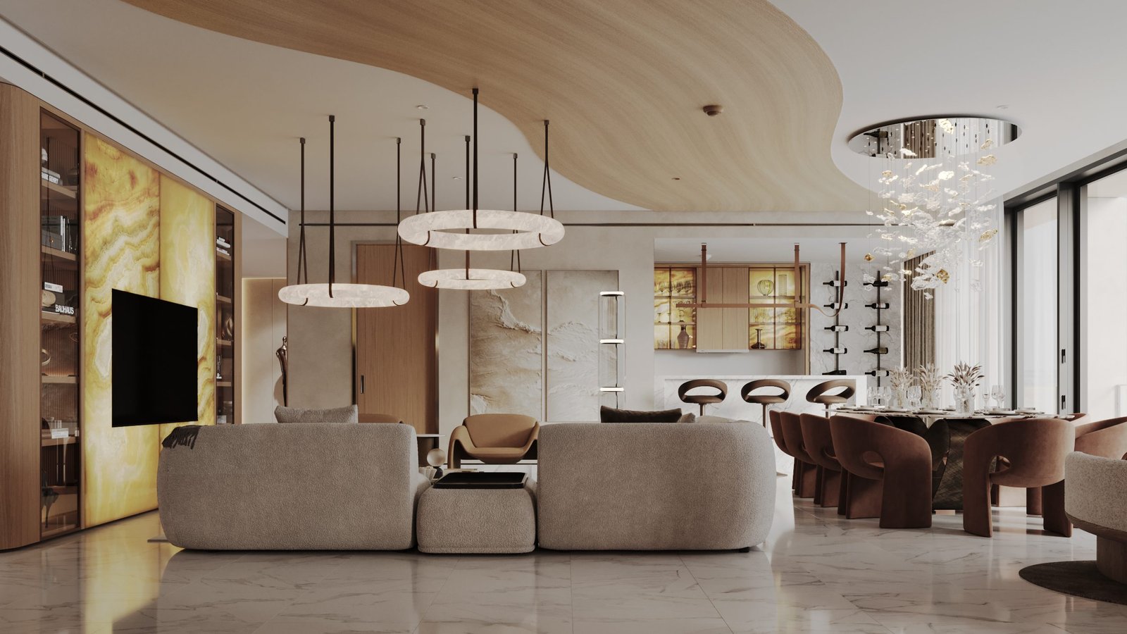 Royal Atlantis 4 bedroom apartment with sea and Palm views