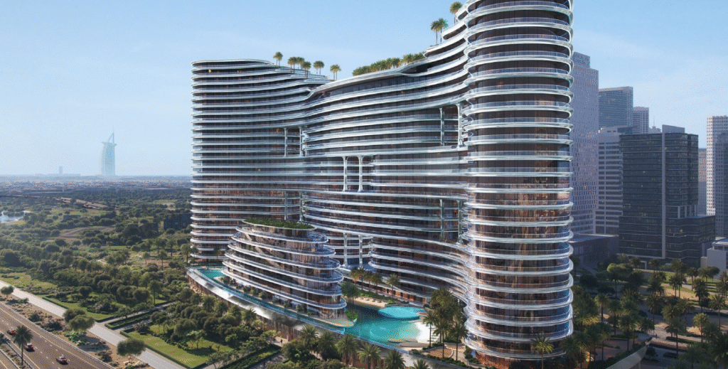 Aquarise by Binghatti – Luxury apartments in Business Bay with modern amenities and stunning city view