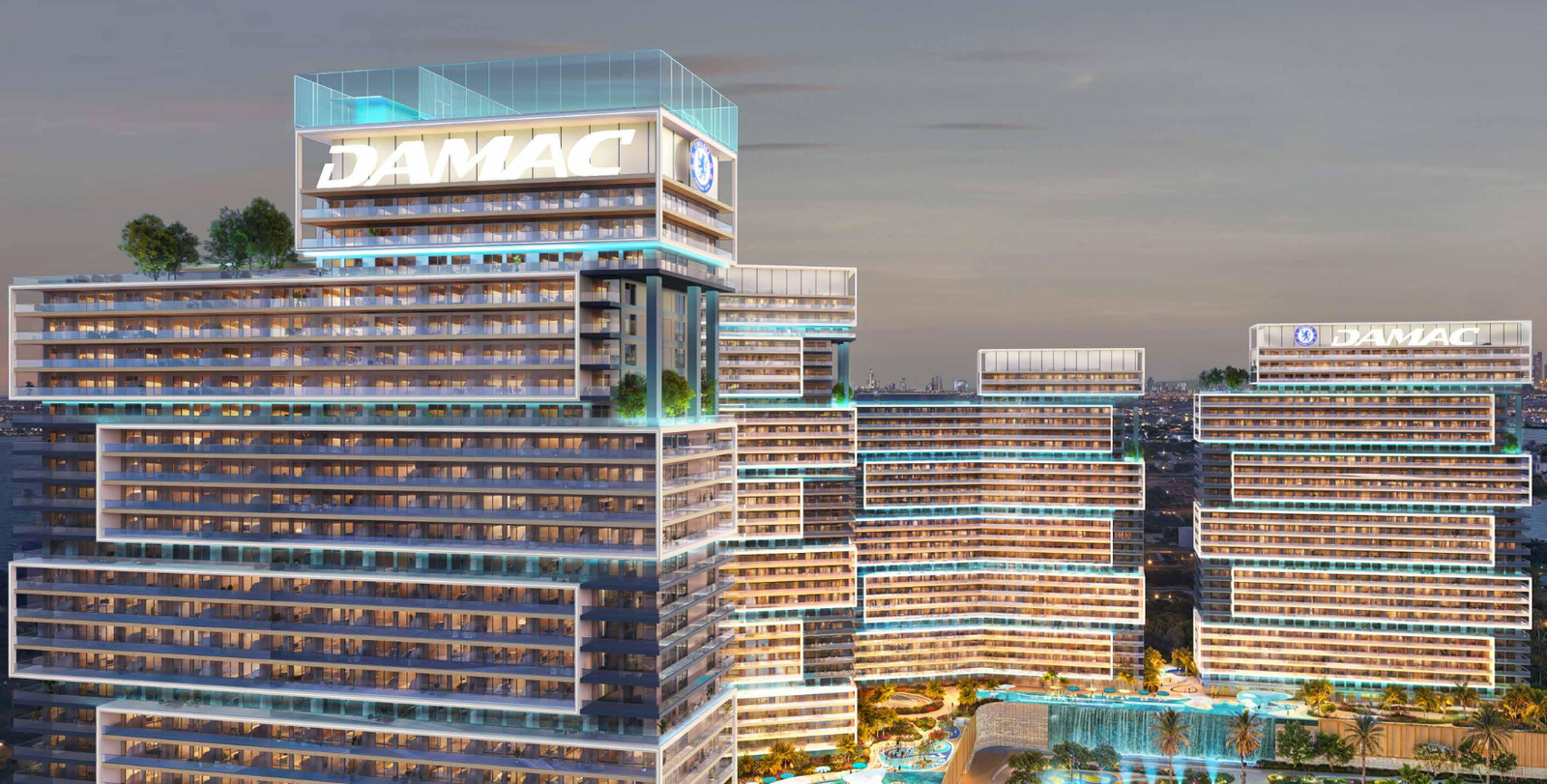Chelsea Residences by DAMAC – luxury waterfront towers in Dubai Maritime City