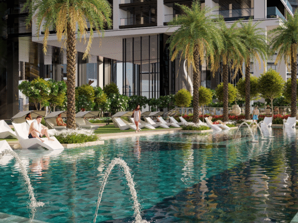 Sobha Central by Sobha Realty – waterfront apartments in Sobha Hartland II with skyline views and lagoon access