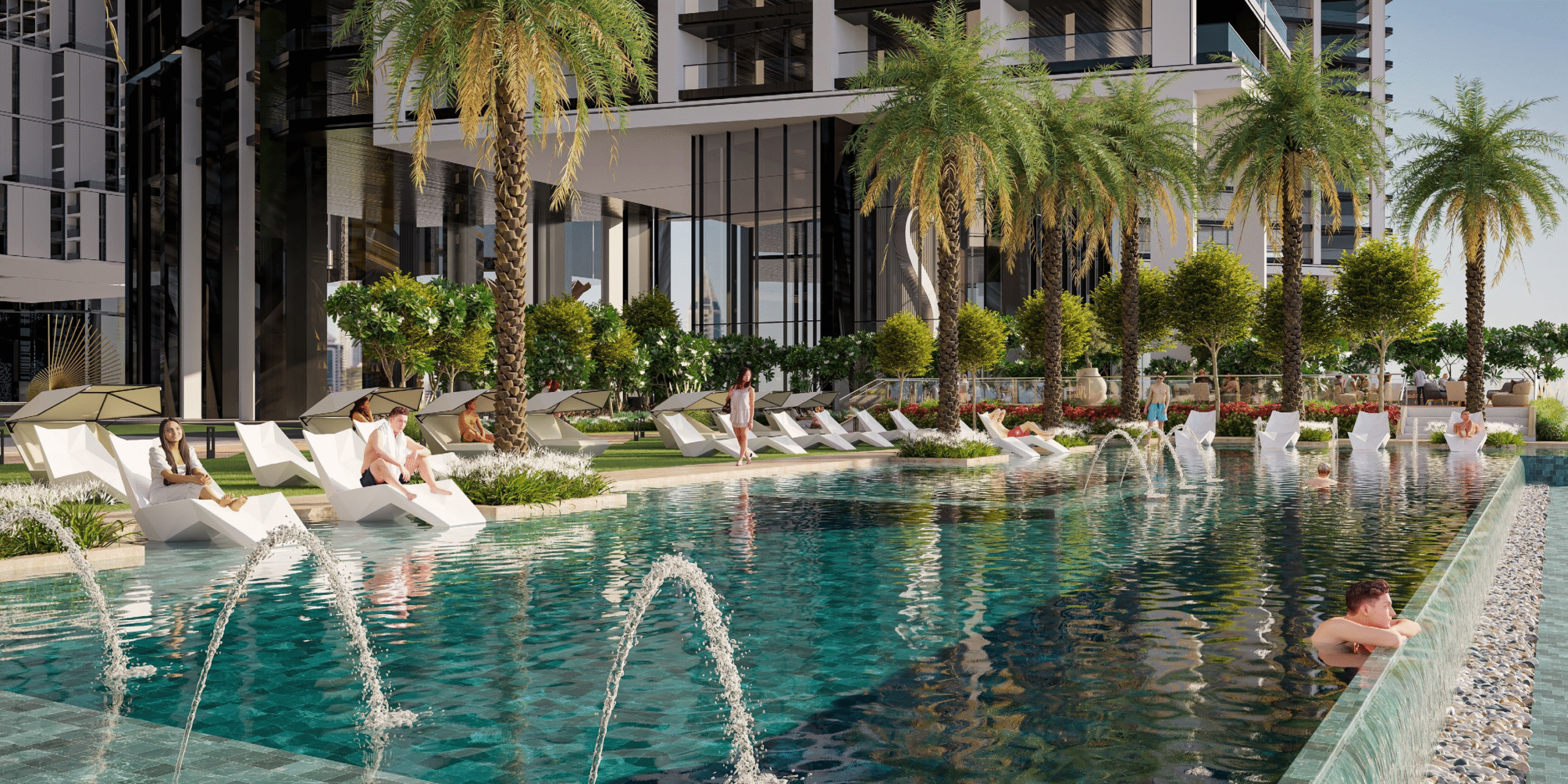 Sobha Central by Sobha Realty – waterfront apartments in Sobha Hartland II with skyline views and lagoon access