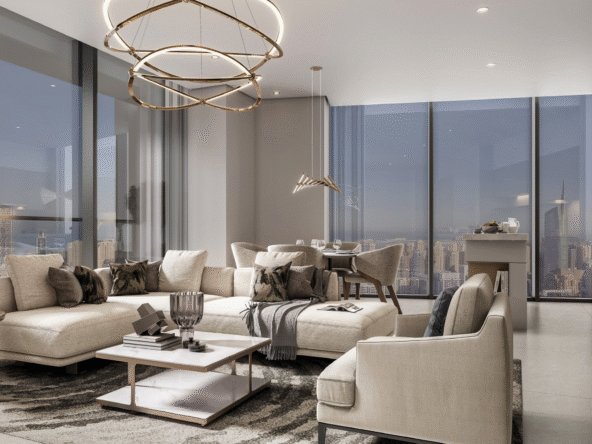 Sobha Central by Sobha Realty – waterfront apartments in Sobha Hartland II with skyline views and lagoon access