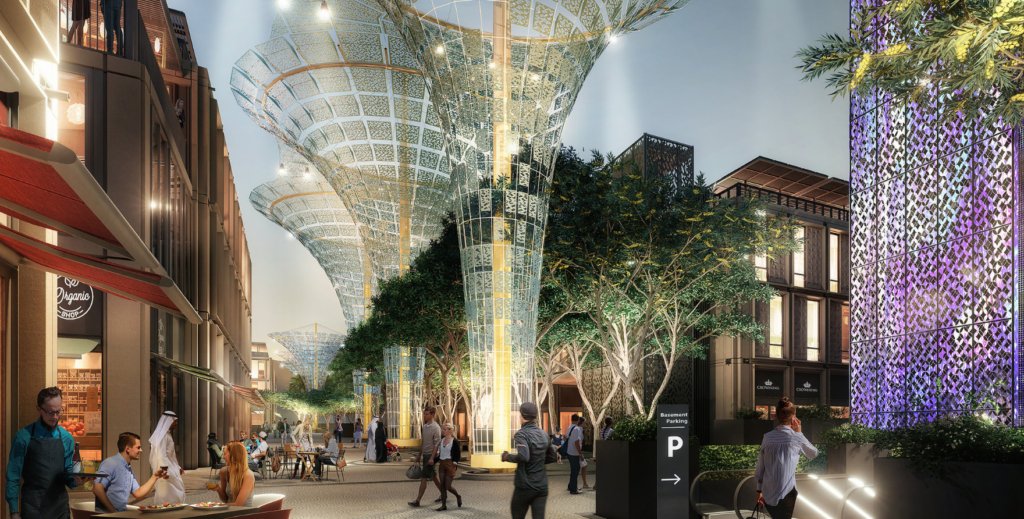 Expo City Dubai apartments for sale at Al Waha with courtyard views and smart features