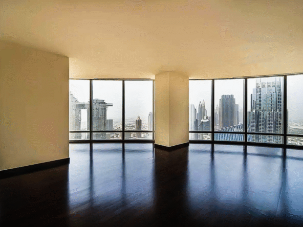 Burj Khalifa apartment for rent with panoramic views