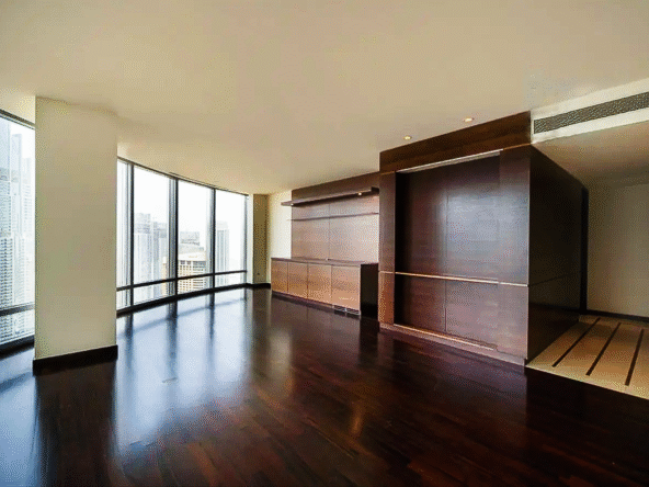 Burj Khalifa apartment for rent with panoramic views