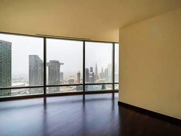 Burj Khalifa apartment for rent with panoramic views