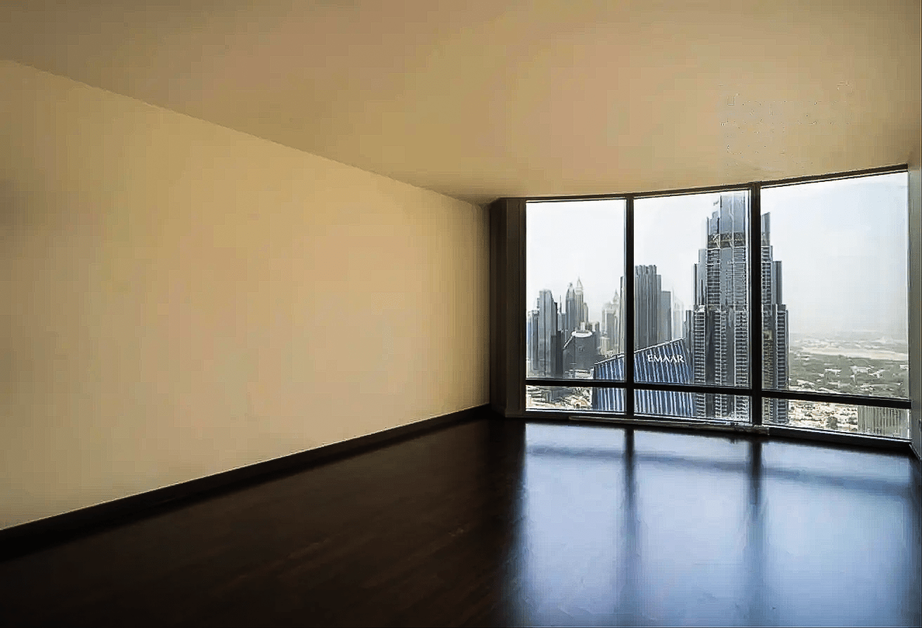 Burj Khalifa apartment for rent with panoramic views