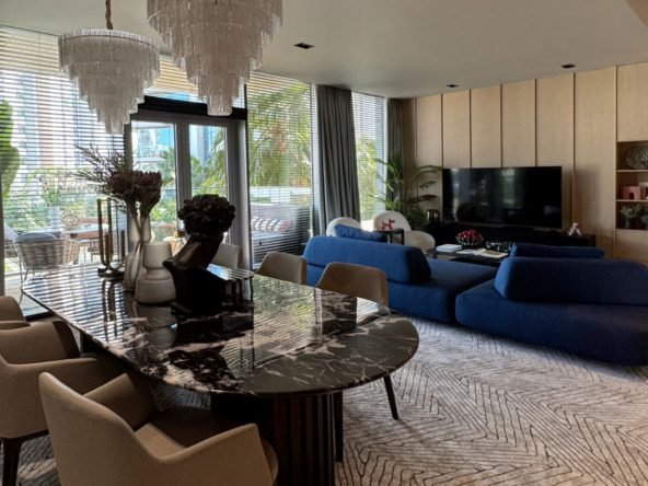 1 bedroom Bluewaters apartment with Dubai Ain and park view