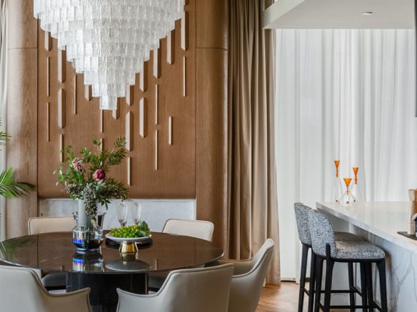 High-floor 3 bedroom Bluewaters home with Palm and Ain Dubai views
