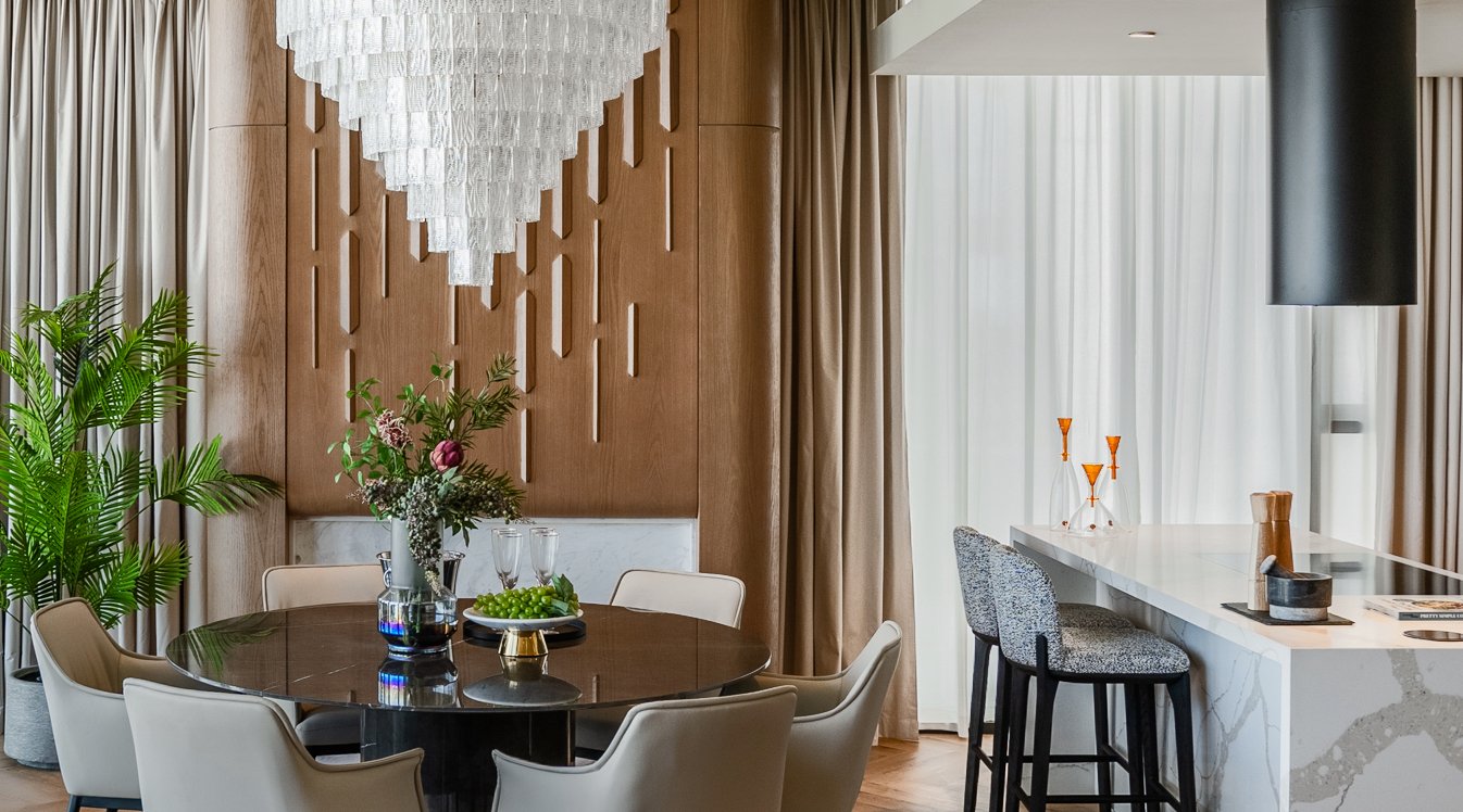 High-floor 3 bedroom Bluewaters home with Palm and Ain Dubai views