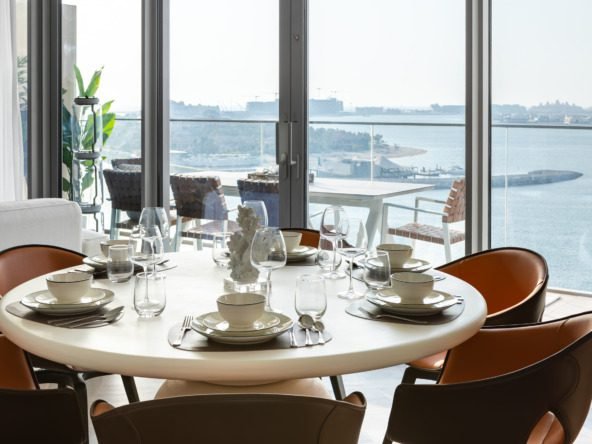 Beach Isle apartment for rent with 3 bedrooms and sea view by Emaar