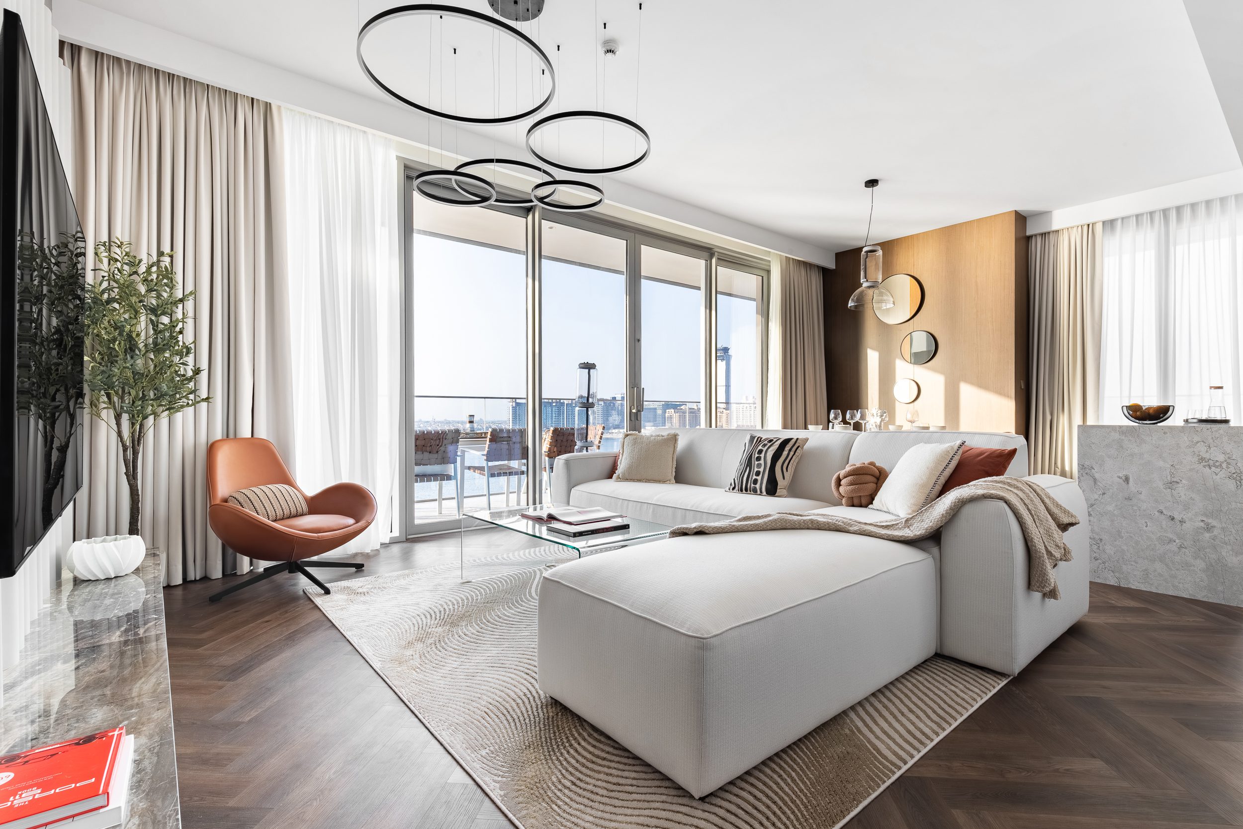 Beach Isle apartment for rent with 3 bedrooms and sea view by Emaar