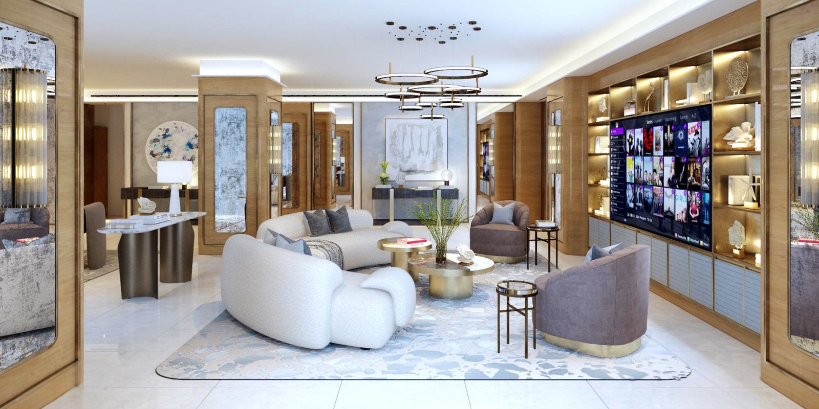 4 Bedroom Apartment Royal Atlantis Sea View Palm Jumeirah Luxury Interior