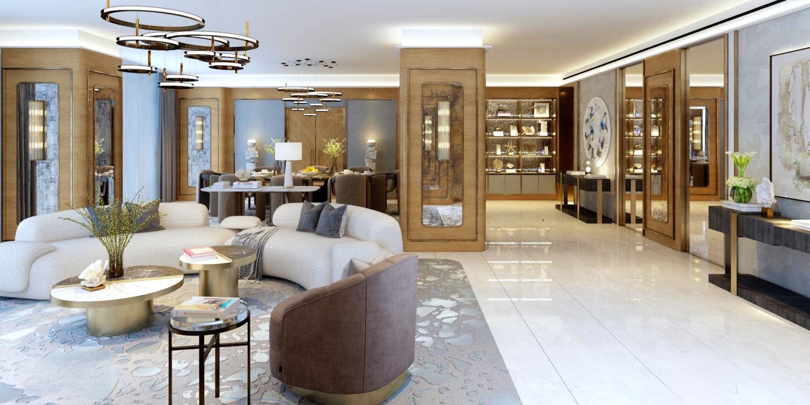 4 Bedroom Apartment Royal Atlantis Sea View Palm Jumeirah Luxury Interior