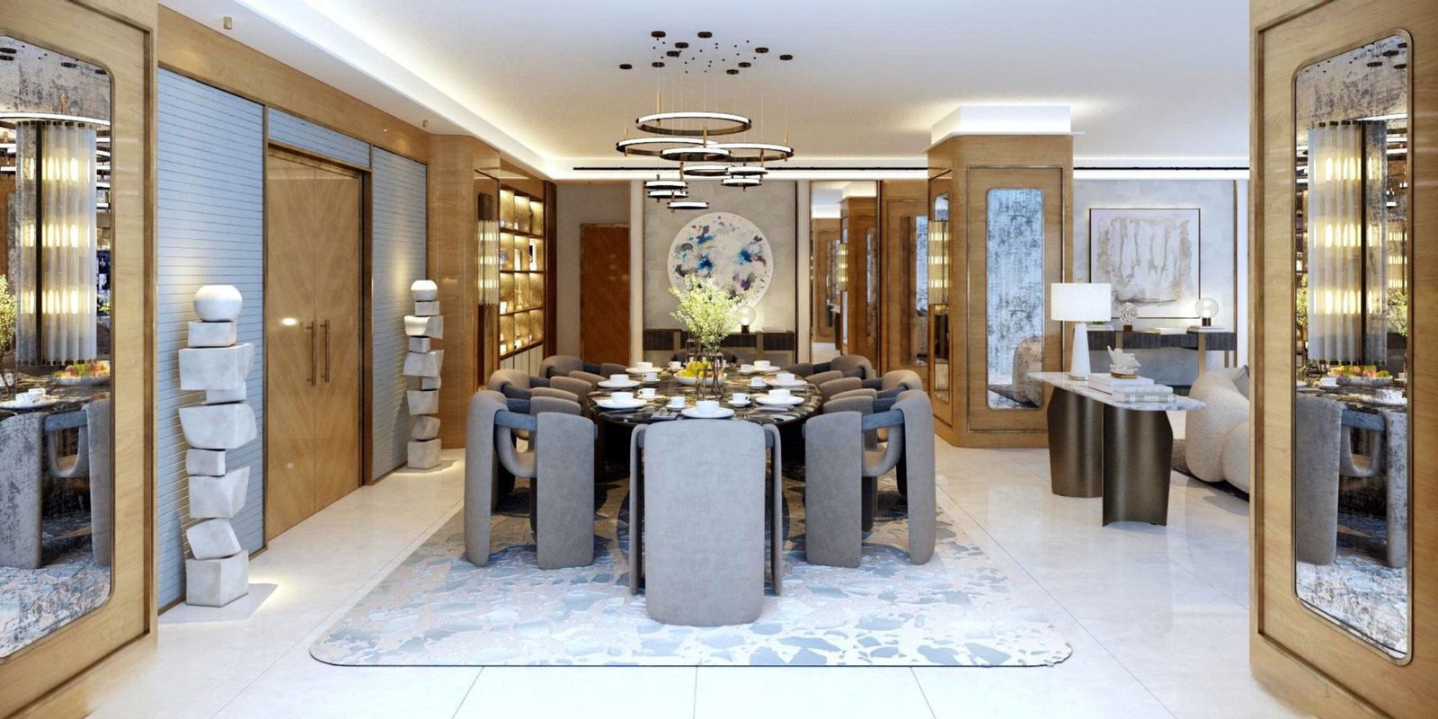 4 Bedroom Apartment Royal Atlantis Sea View Palm Jumeirah Luxury Interior