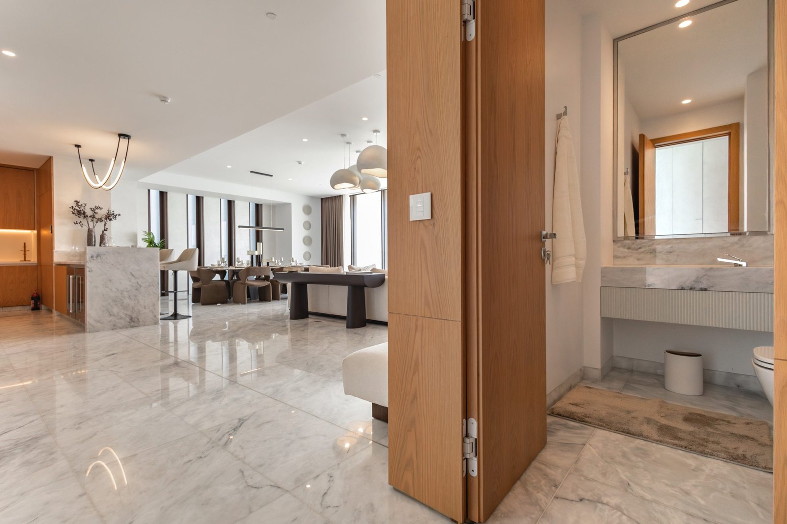 3 Bedroom Apartment Royal Atlantis Palm View Sea View Luxury Interior