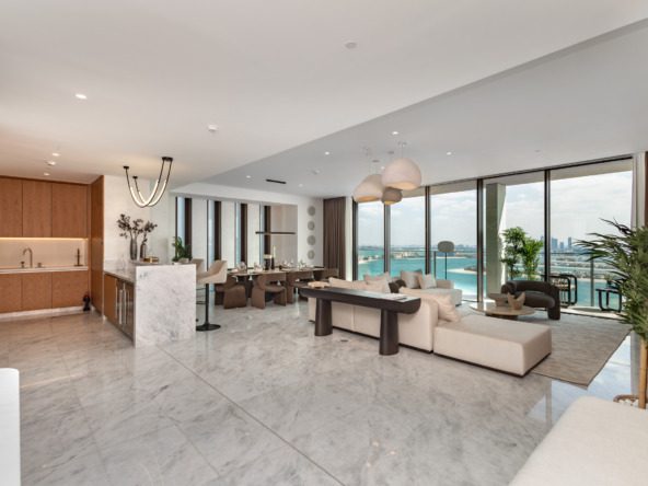 3 Bedroom Apartment Royal Atlantis Palm View Sea View Luxury Interior