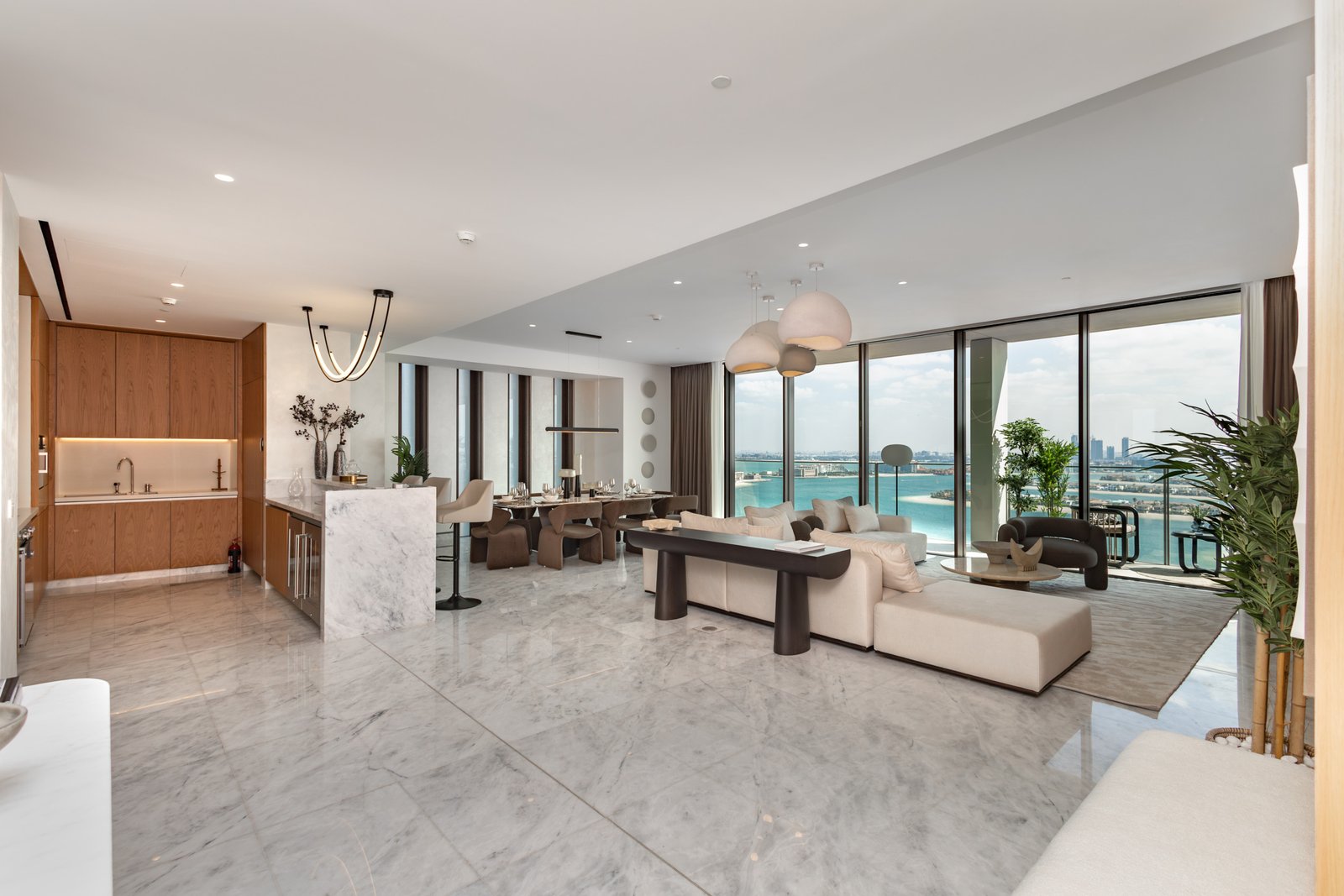 3 Bedroom Apartment Royal Atlantis Palm View Sea View Luxury Interior