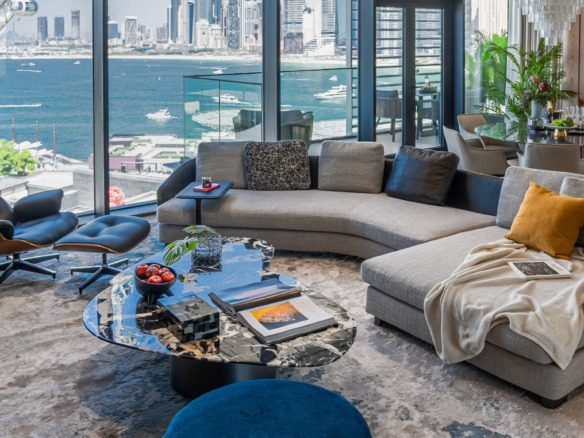 High-floor 3 bedroom Bluewaters home with Palm and Ain Dubai views