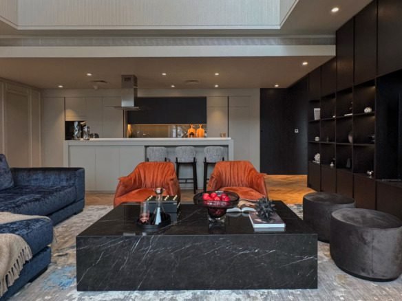 Bluewaters townhouse for sale with private pool and sea view terrace
