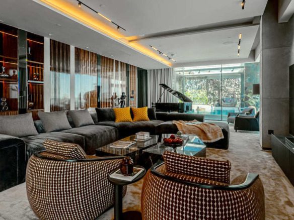 Bluewaters penthouse for sale with sea and Palm view from terrace