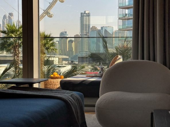 1 bedroom Bluewaters apartment with Dubai Ain and park view