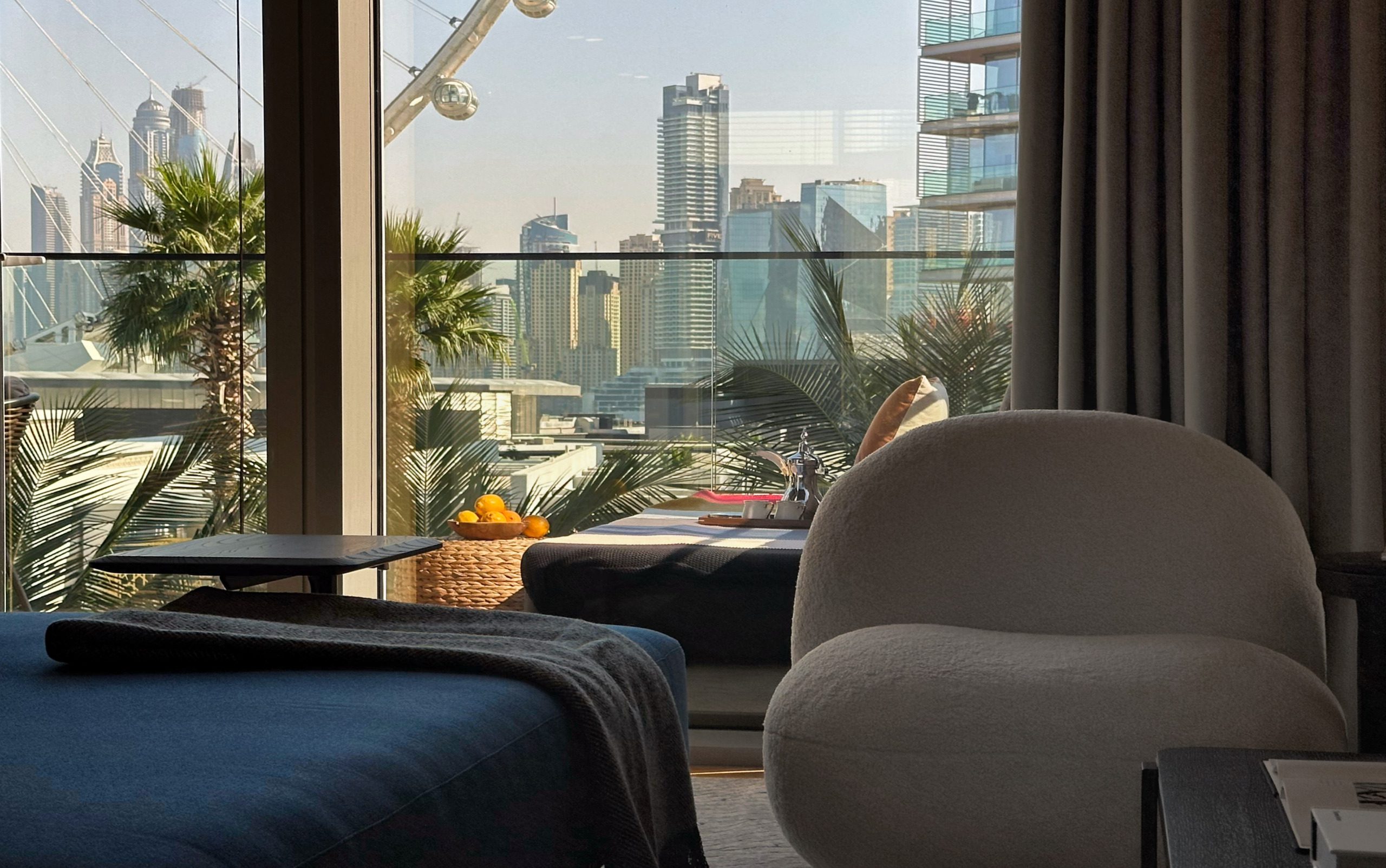 1 bedroom Bluewaters apartment with Dubai Ain and park view