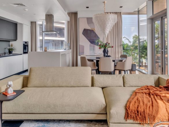3 bedroom Bluewaters flat with panoramic Ain Dubai views