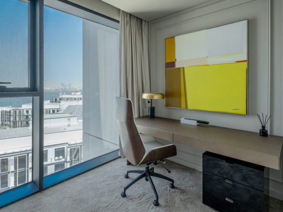 3 bedroom apartment Bluewaters with panoramic Palm and Ain Dubai views