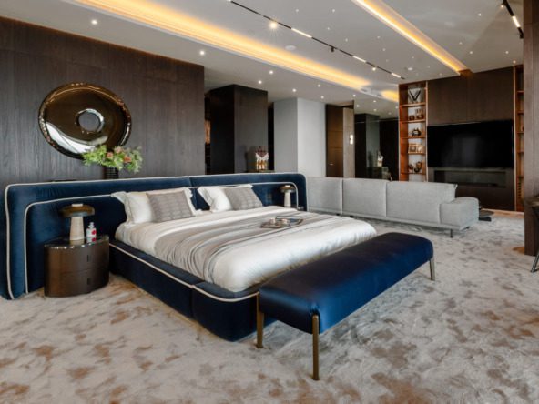 Bluewaters penthouse for sale with sea and Palm view from terrace
