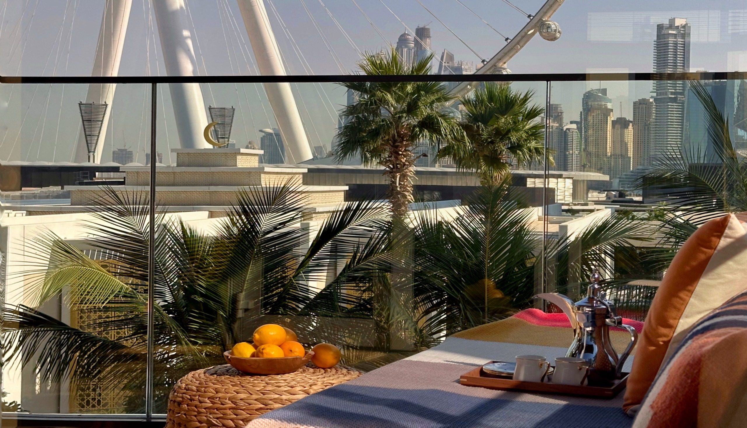 1 bedroom Bluewaters apartment with Dubai Ain and park view