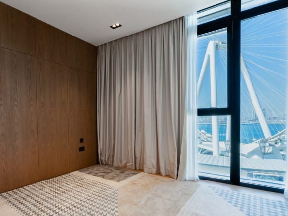 High-floor 3 bedroom Bluewaters home with Palm and Ain Dubai views