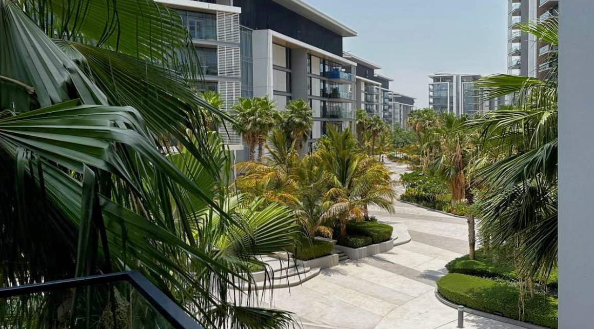 Bluewaters 1 bedroom apartment with garden and sea view terrace