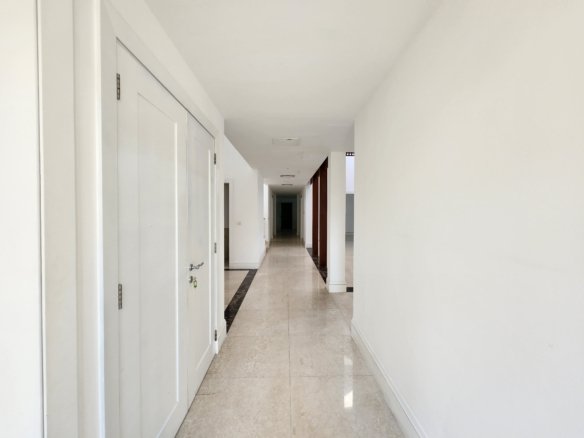 Emirates Hills villa for rent in Sector E with garden and pool