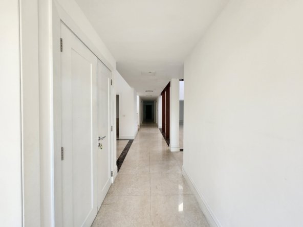 Emirates Hills villa for rent in Sector E with garden and pool